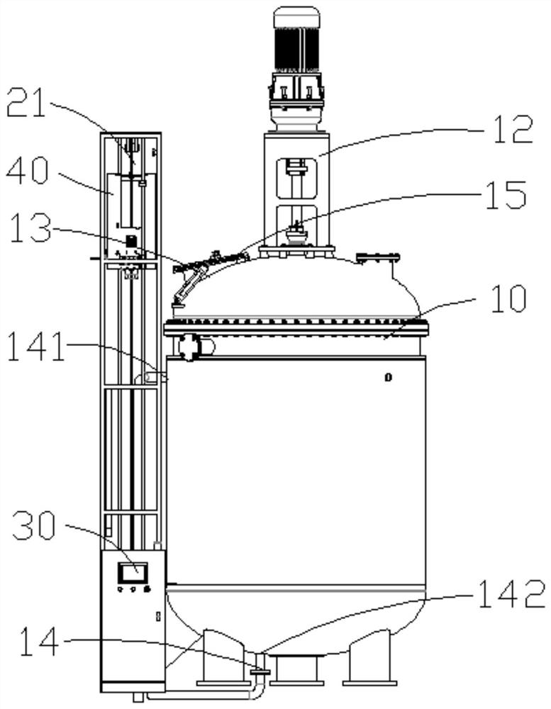 A kind of preparation method and preparation device of water-based workshop precoat primer