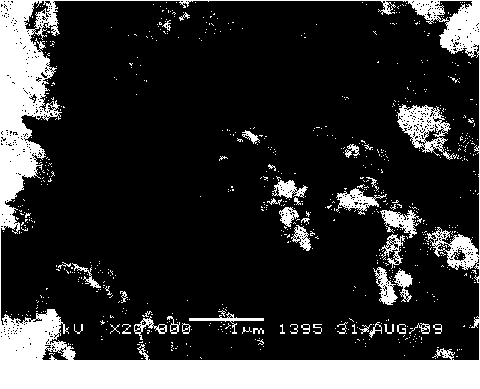 Preparation method of precursor iron phosphate of cathode material lithium iron phosphate of lithium ion battery