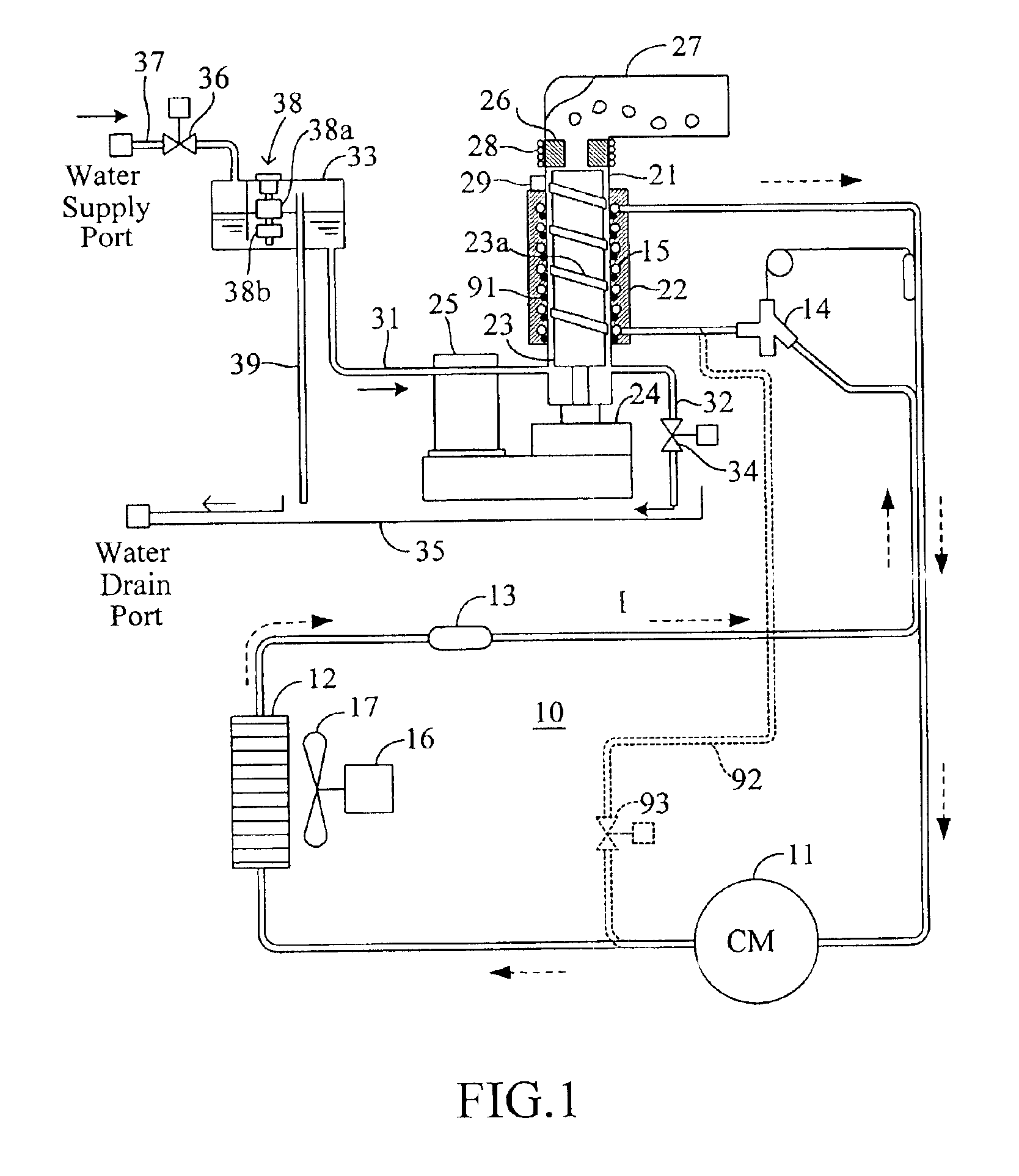 Abnormality detecting device of auger-type ice making machine and abnormality detecting method thereof