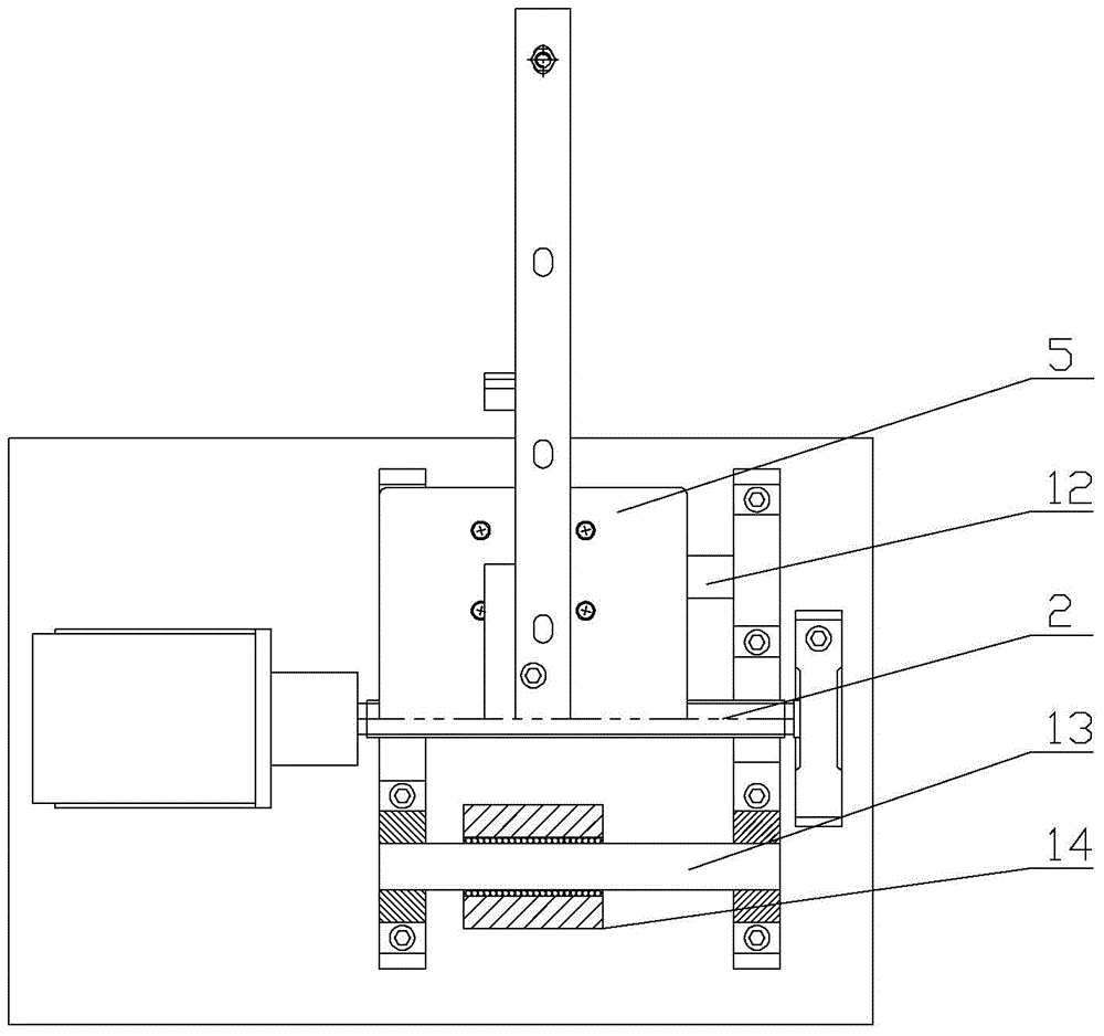 An edge band cutting device