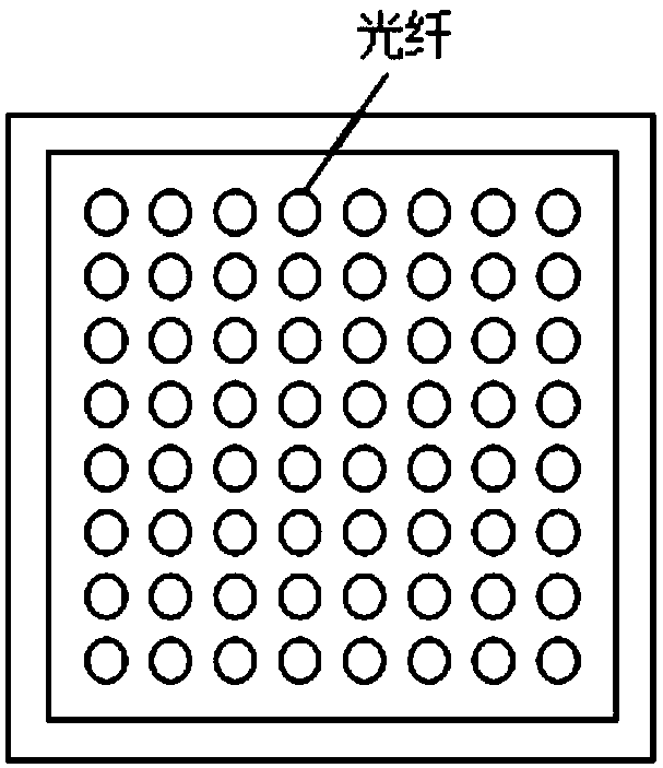 Area array single-photon camera based on frequency up-conversion