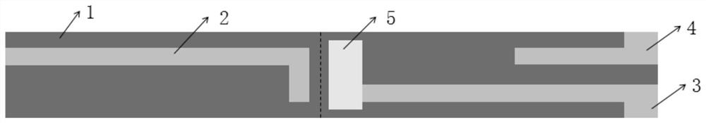 Flexible vibration sensor based on PVDF film and preparation method thereof