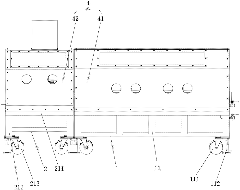 Radiating product cutting equipment