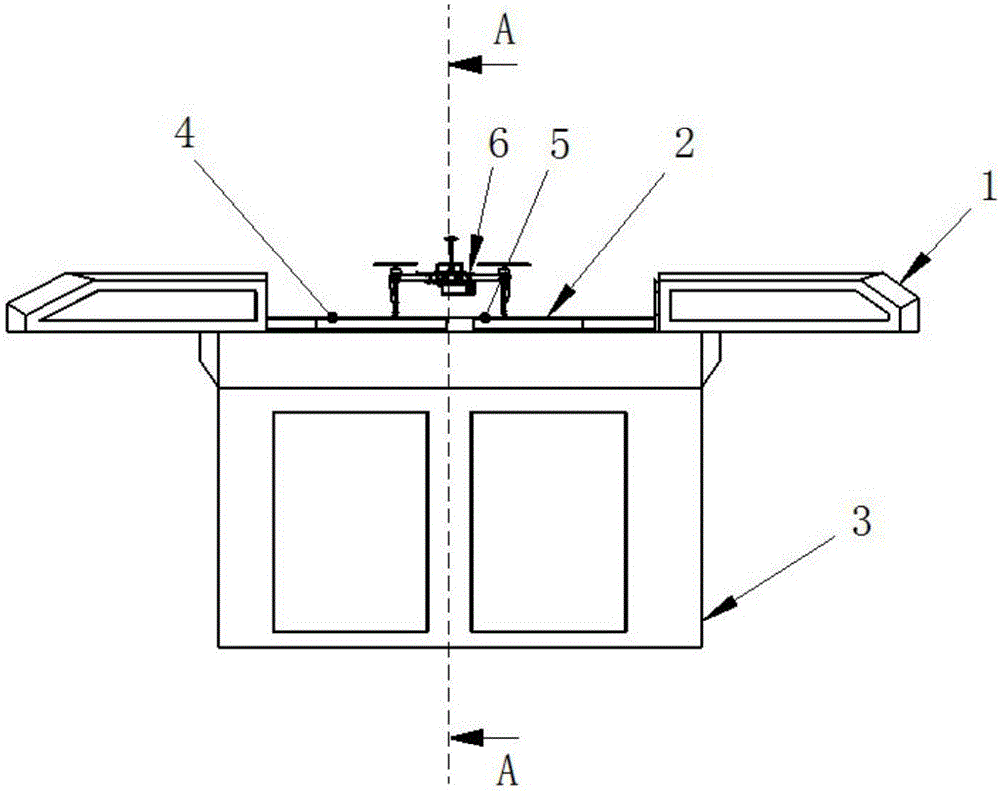 Auto charging platform for unmanned aerial vehicle