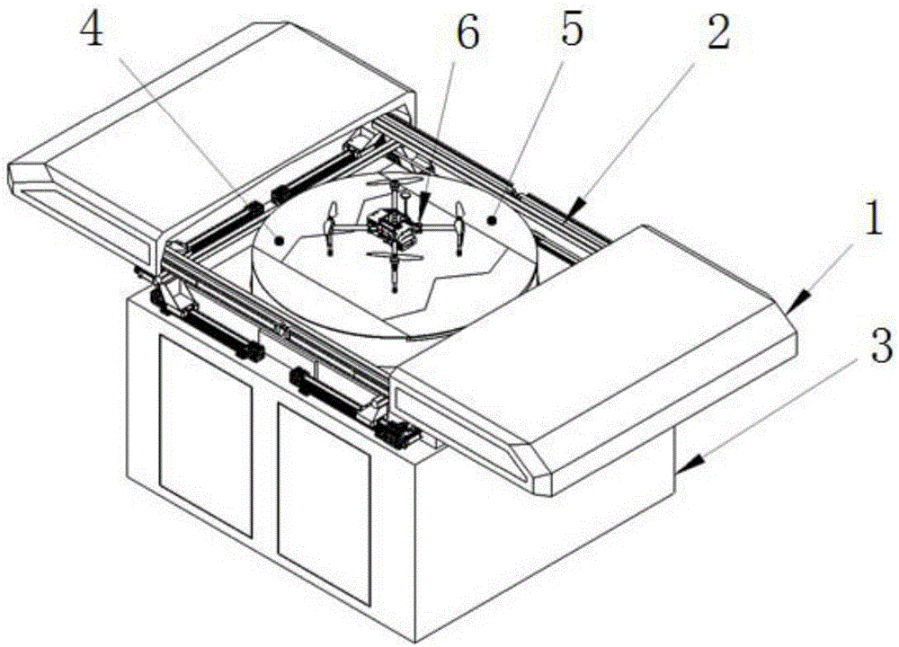 Auto charging platform for unmanned aerial vehicle