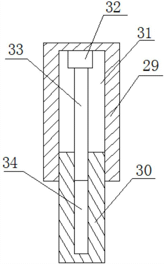 Ramming machine for dustproof building construction