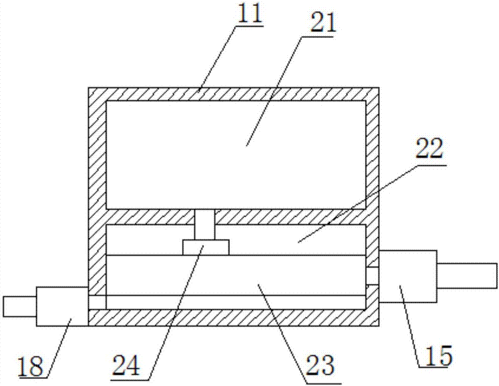 Ramming machine for dustproof building construction