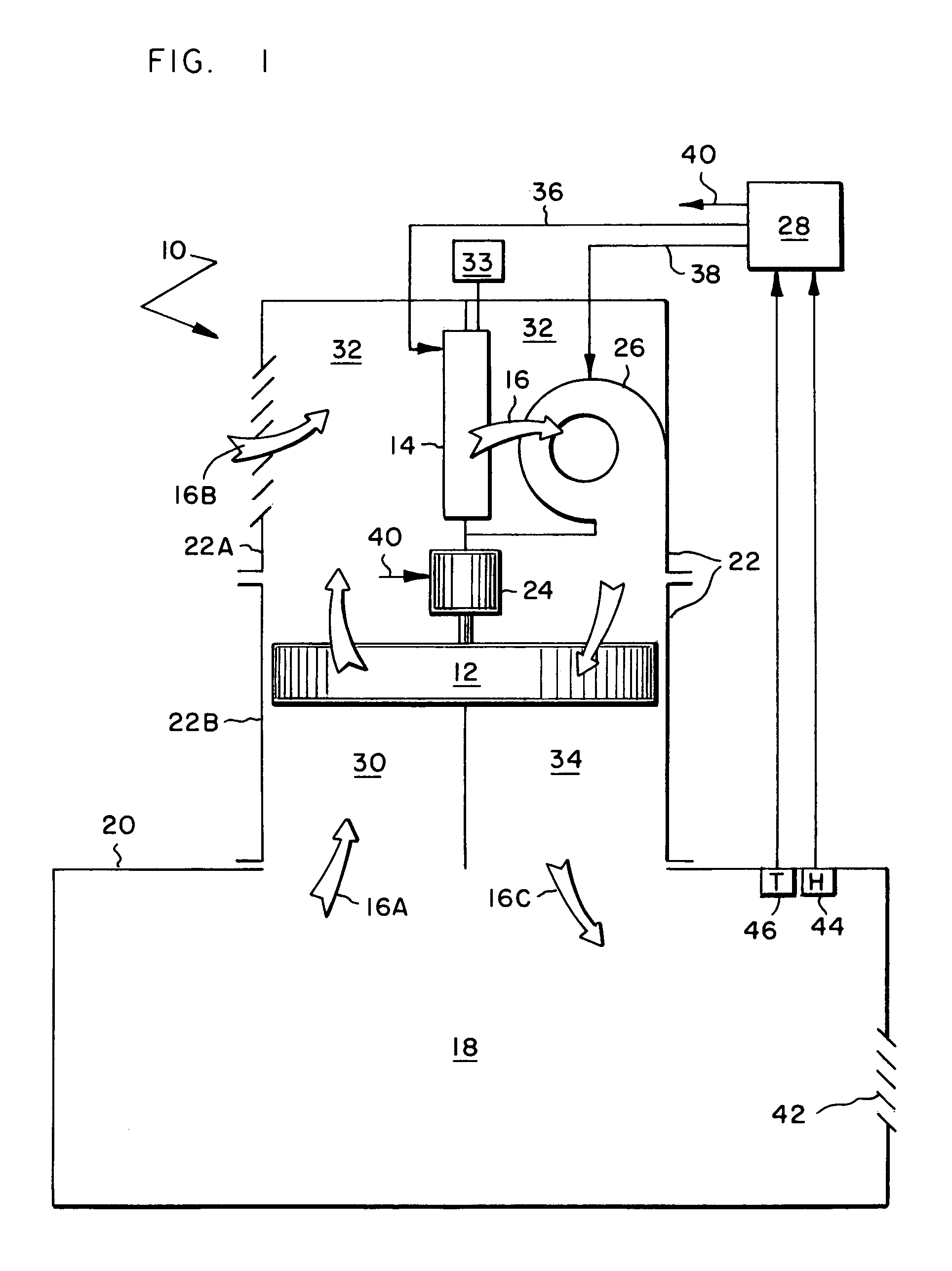 HVAC desiccant wheel system and method