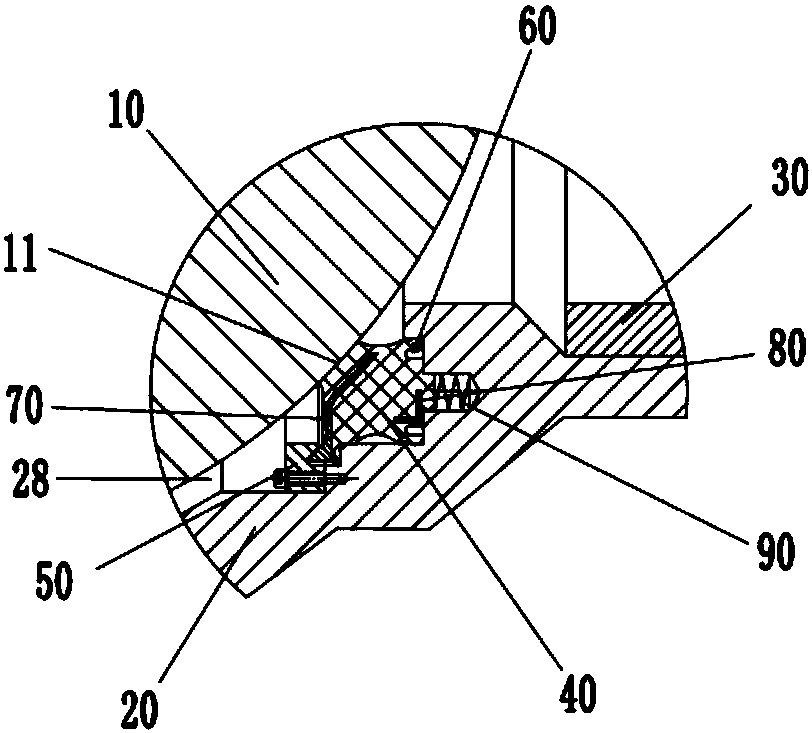 Sealing ball valve