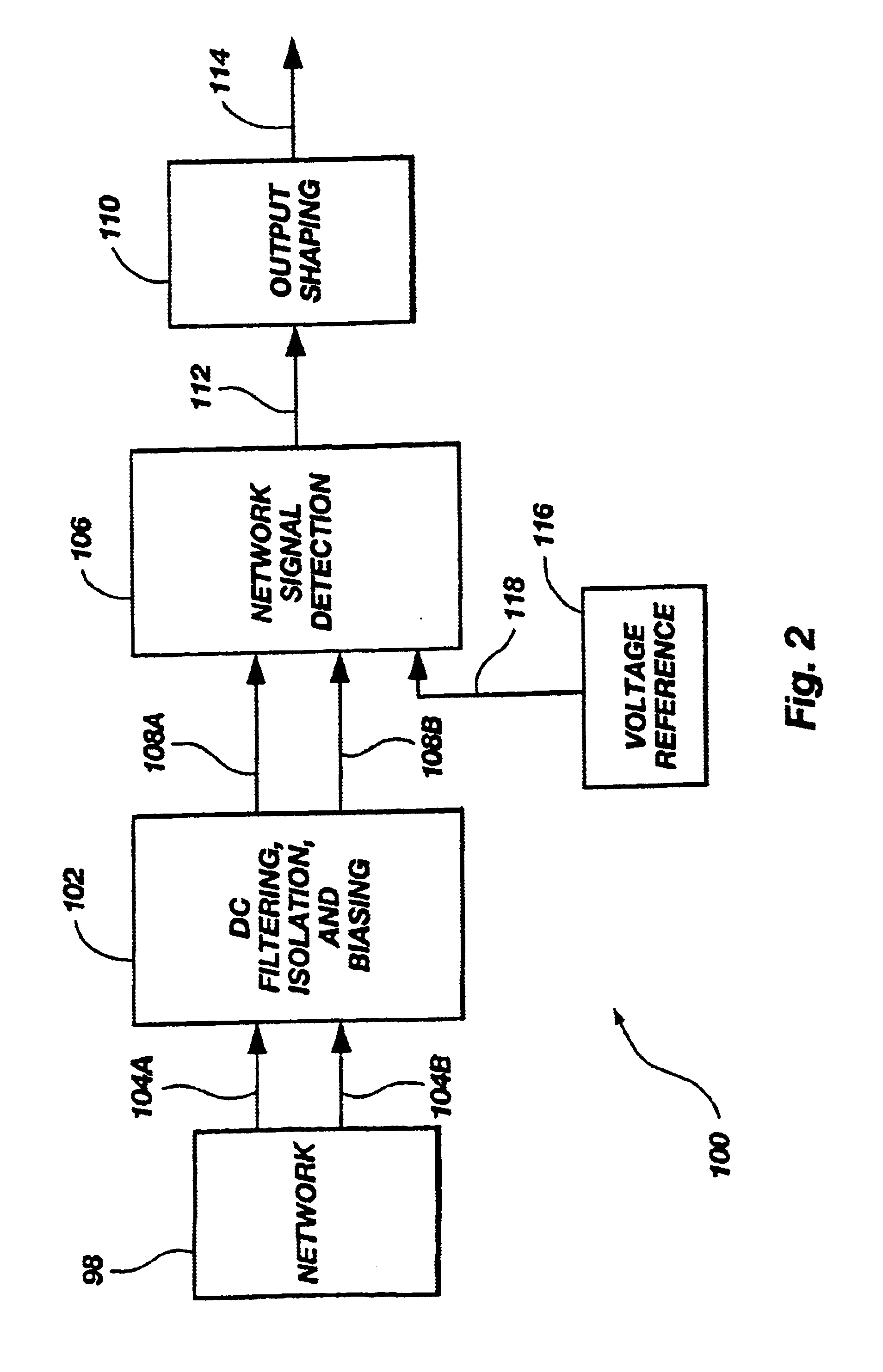 System and method for active detection of connection to a network