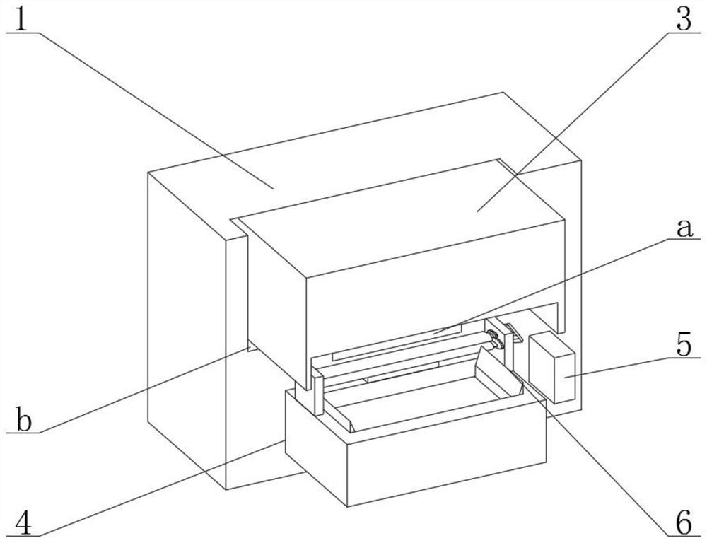 A cutting device for lithium-ion battery diaphragm that is convenient for quick cutting