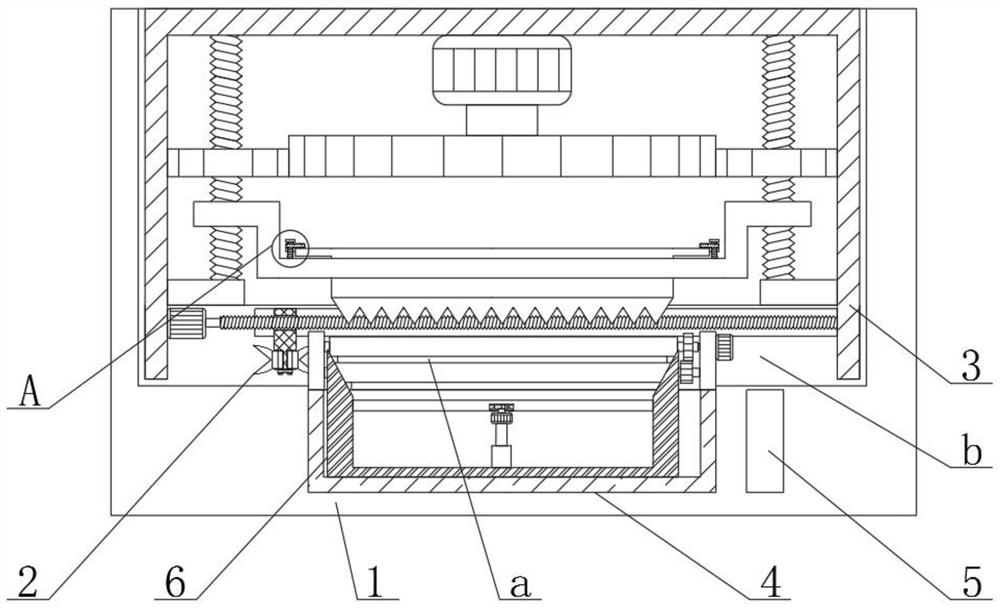 A cutting device for lithium-ion battery diaphragm that is convenient for quick cutting