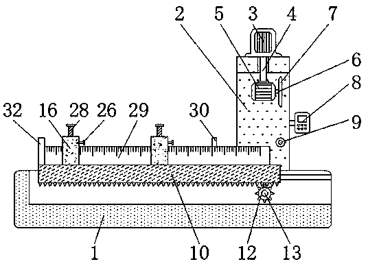 High-precision cutting machine suitable for reinforcing steel bars of different specifications