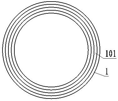 A kind of multi-layer composite large-scale plastic inspection well chamber and preparation method thereof