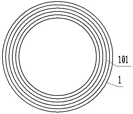 A kind of multi-layer composite large-scale plastic inspection well chamber and preparation method thereof