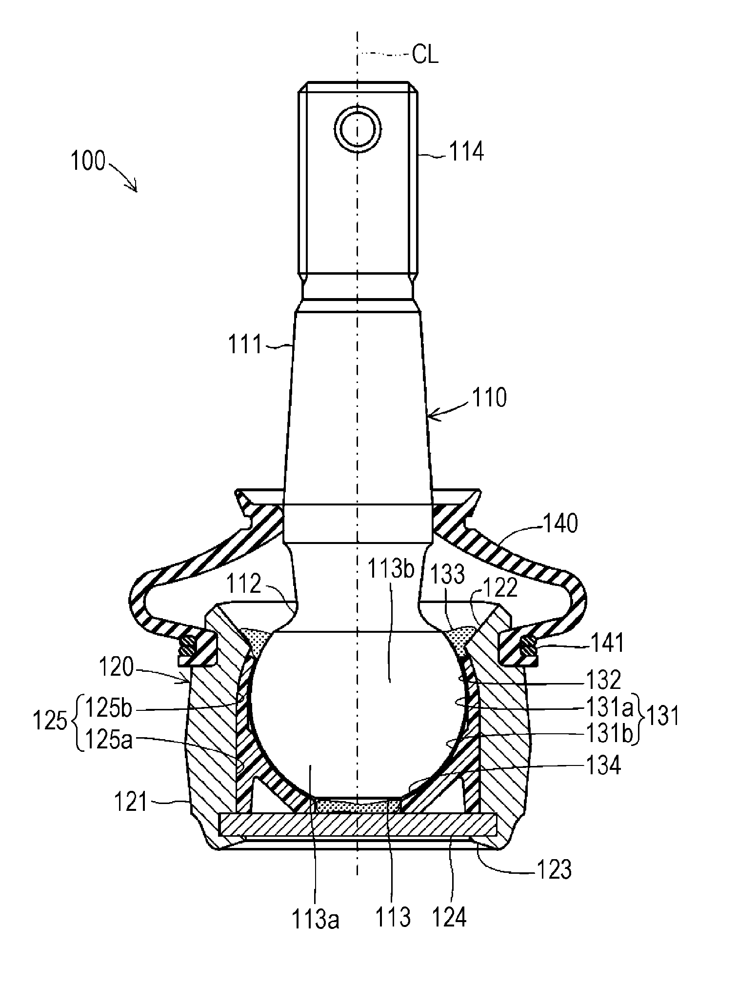 Ball seat and ball joint