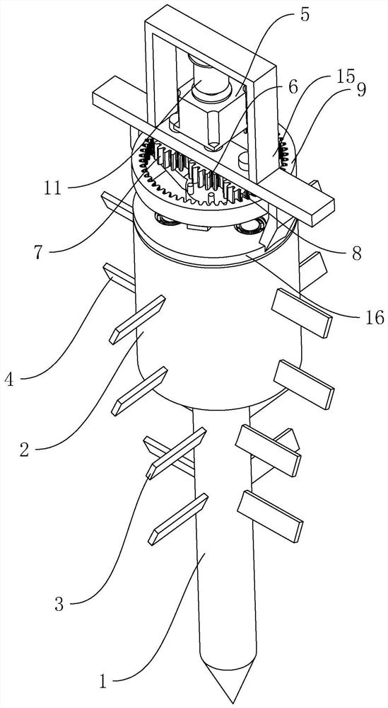 Concrete mixing pile structure and construction method based on digital monitoring