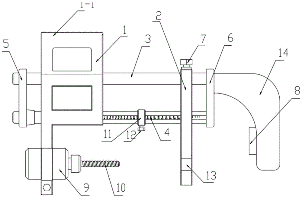 A reverse hand-held electric drill