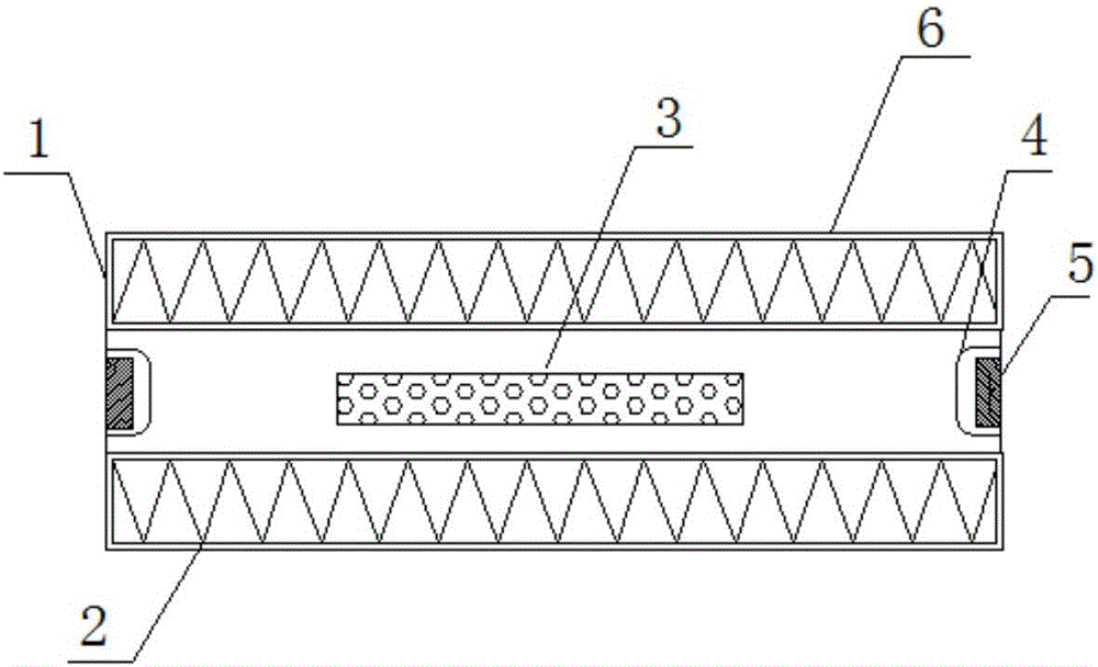 Filtering plate for automobile air conditioner