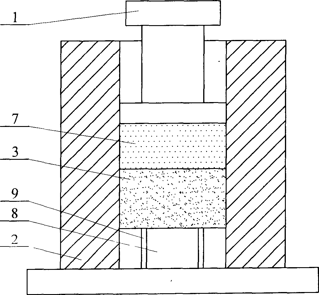 Carbon nanotube metal based composite materials and process for preparing the same