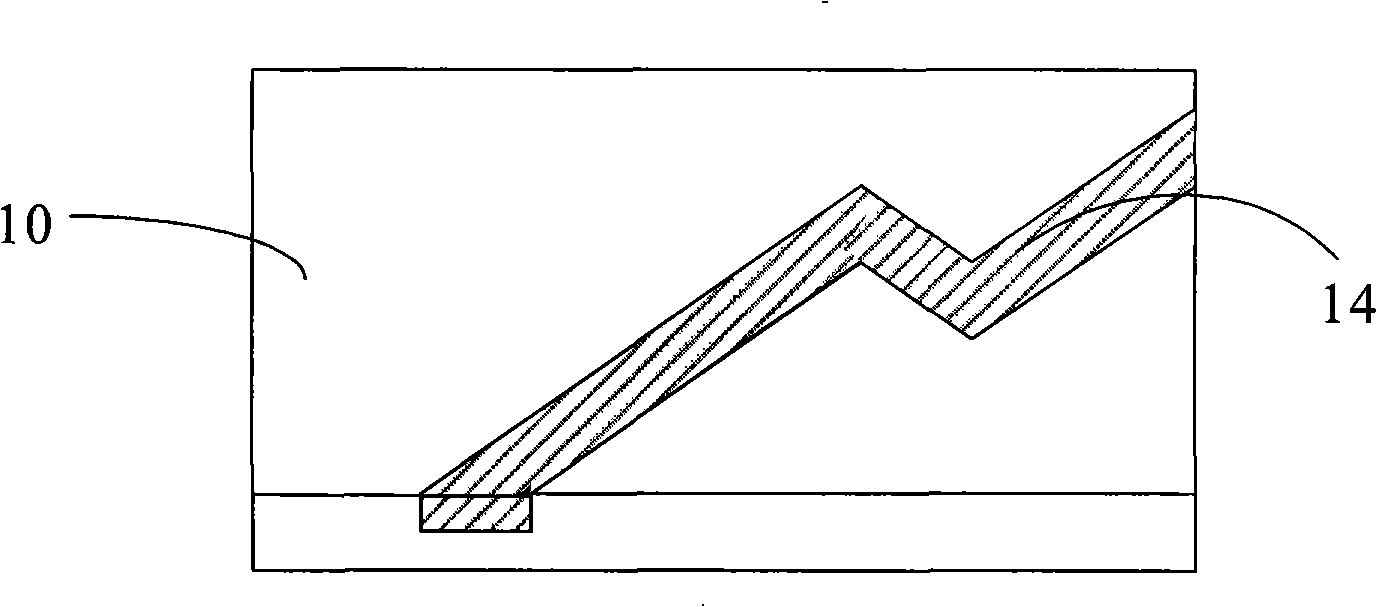 Predetermined pattern manufacturing method