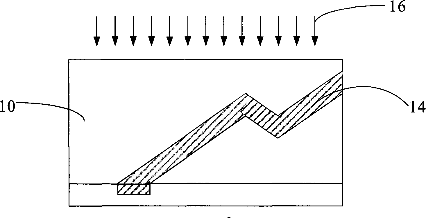 Predetermined pattern manufacturing method