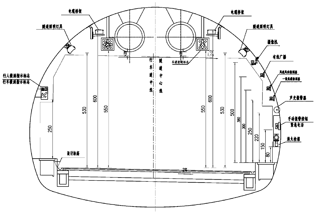 Tunnel intelligent edge calculation management and control system