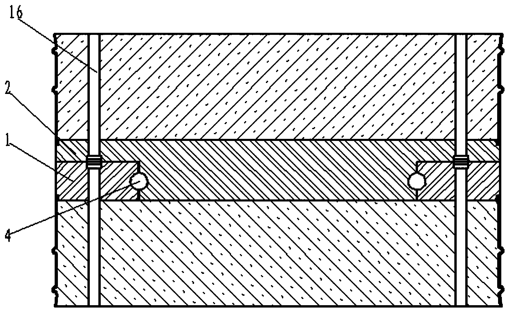 Circular buckle plate mechanical pile splicing method for precast square piles