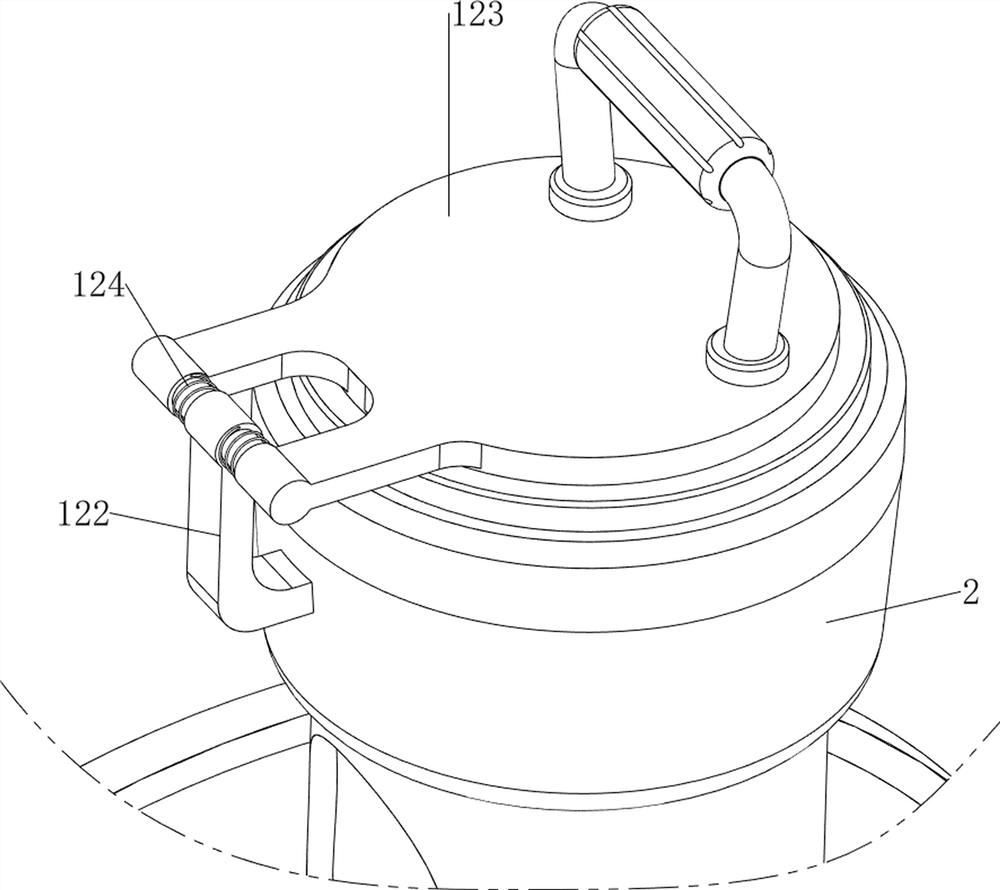 Biomass energy raw material treatment device