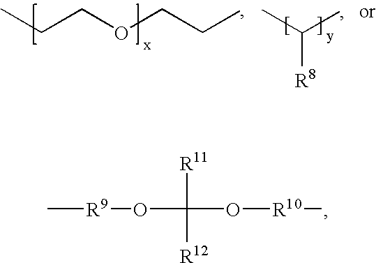 Base-stabilized polyorthoester formulations