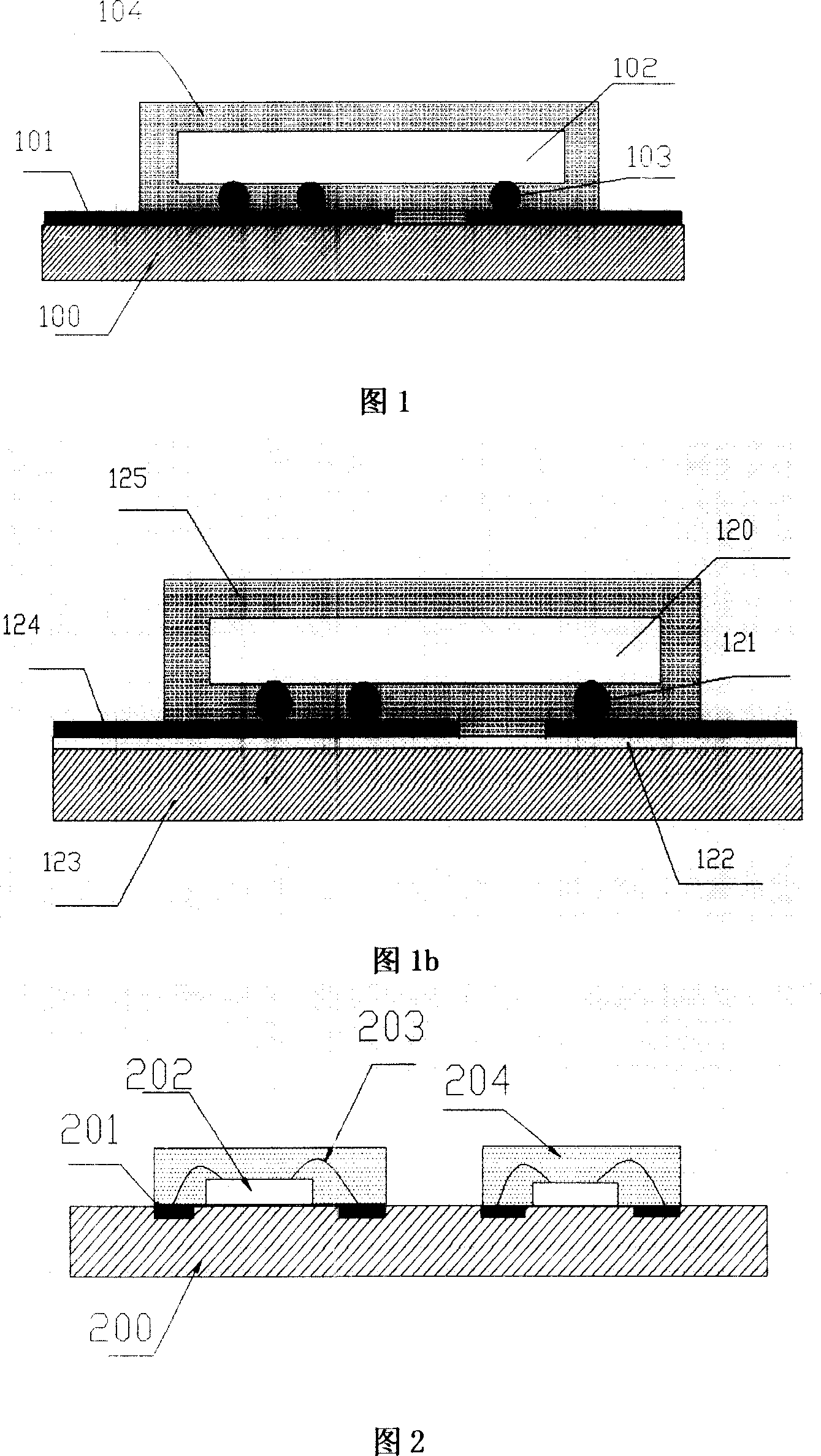 Encapsulation method for high-brightness white light LED