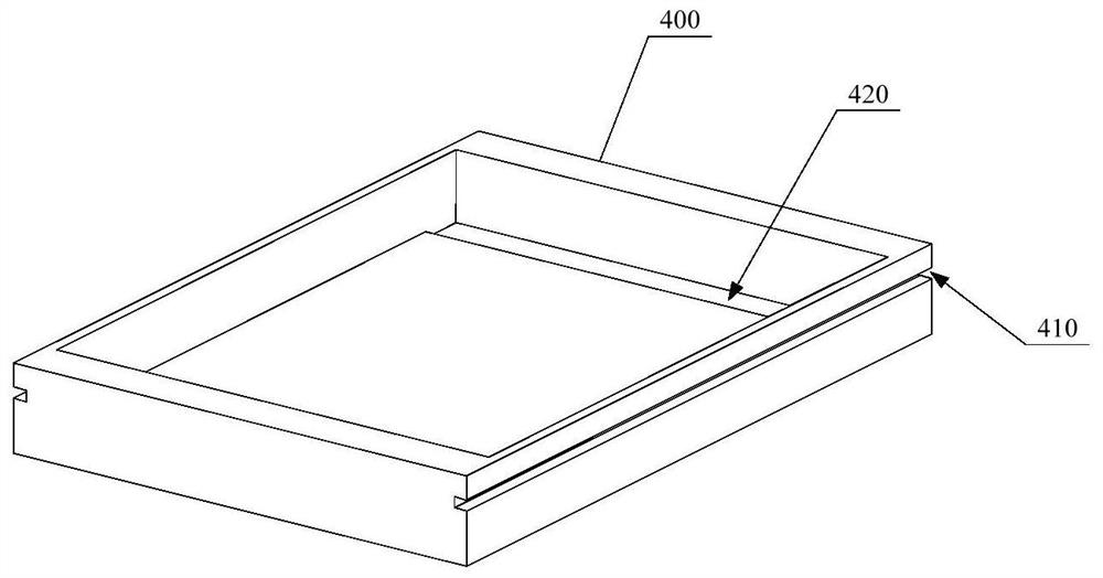 A blueprint display table for environmental design