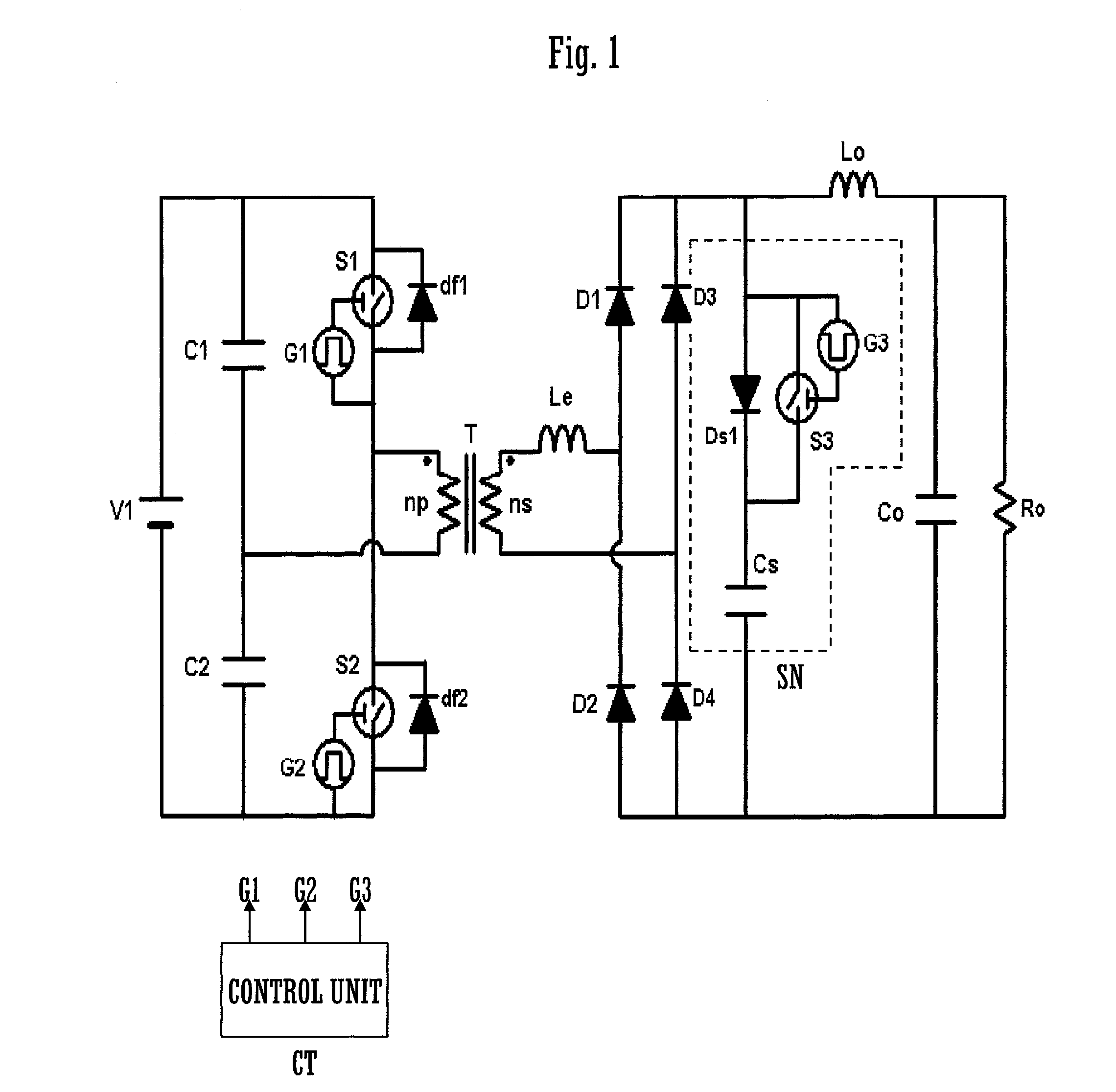 Dc-dc converter circuit