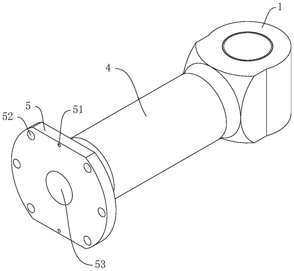 A high-pressure plunger pump connecting rod processing device