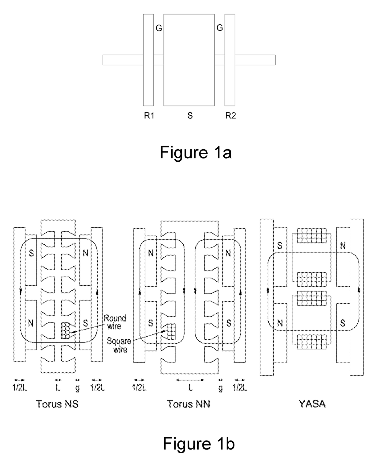 Axial flux machine arrangement