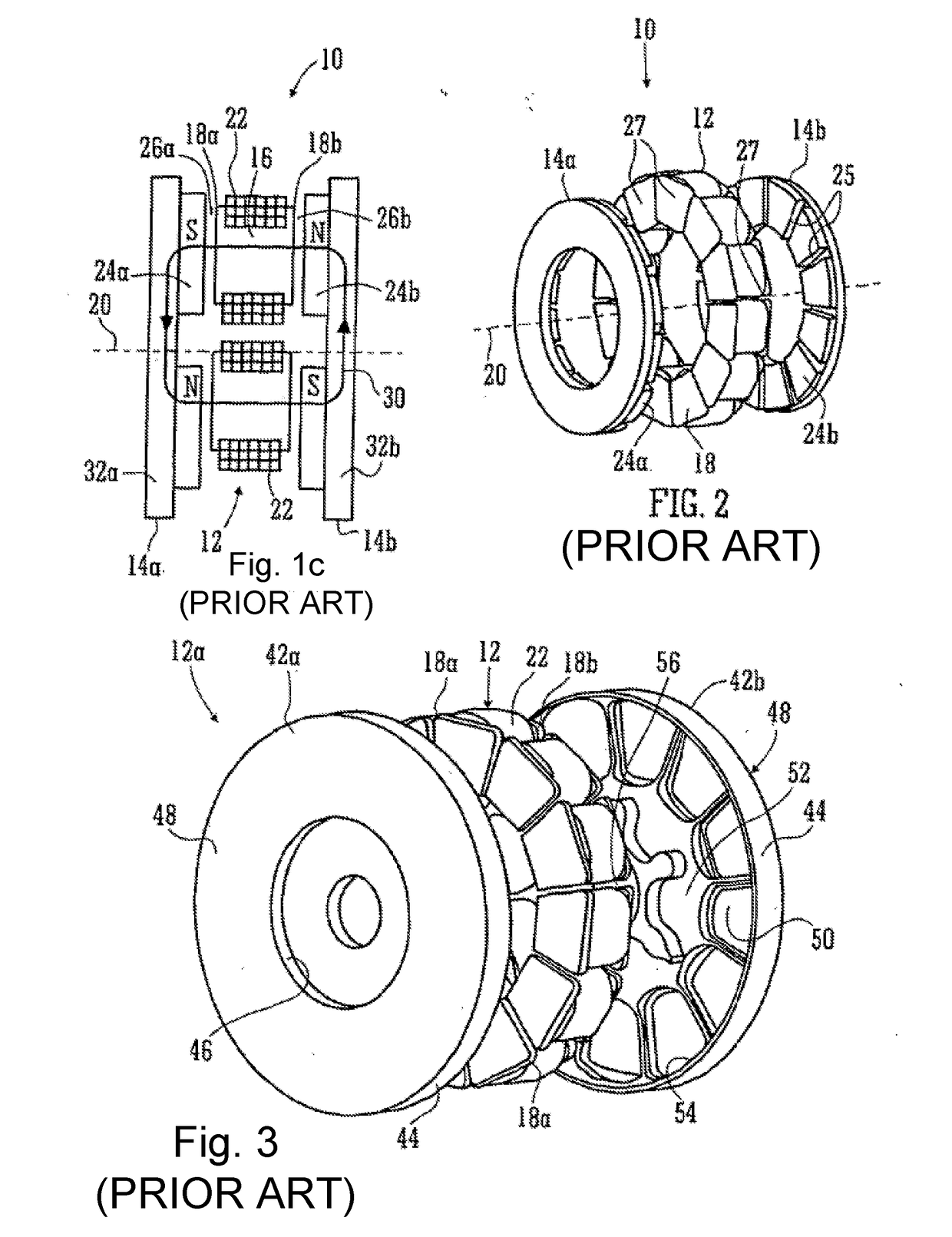 Axial flux machine arrangement