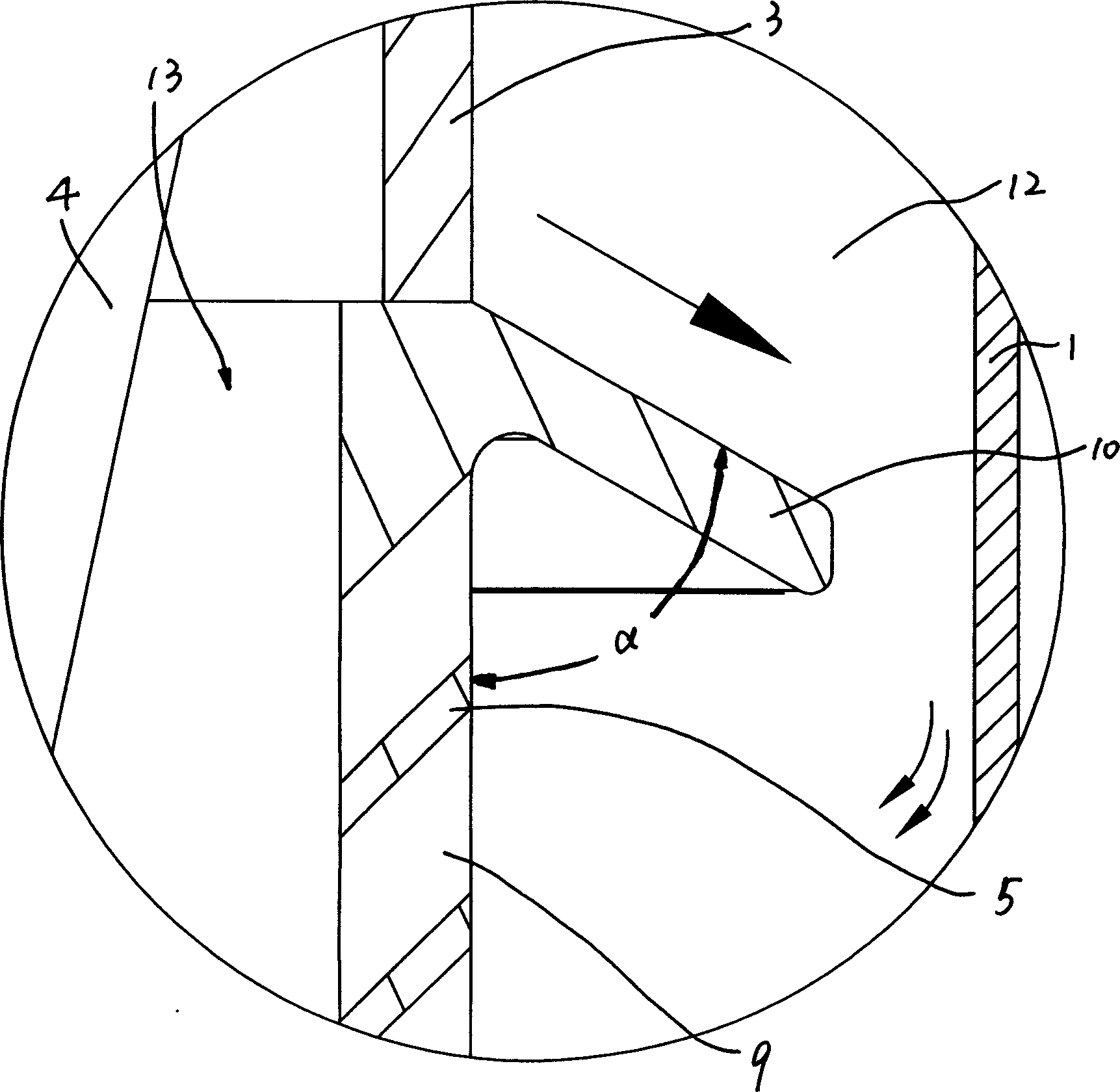 Whirlwind barrel for dust collector