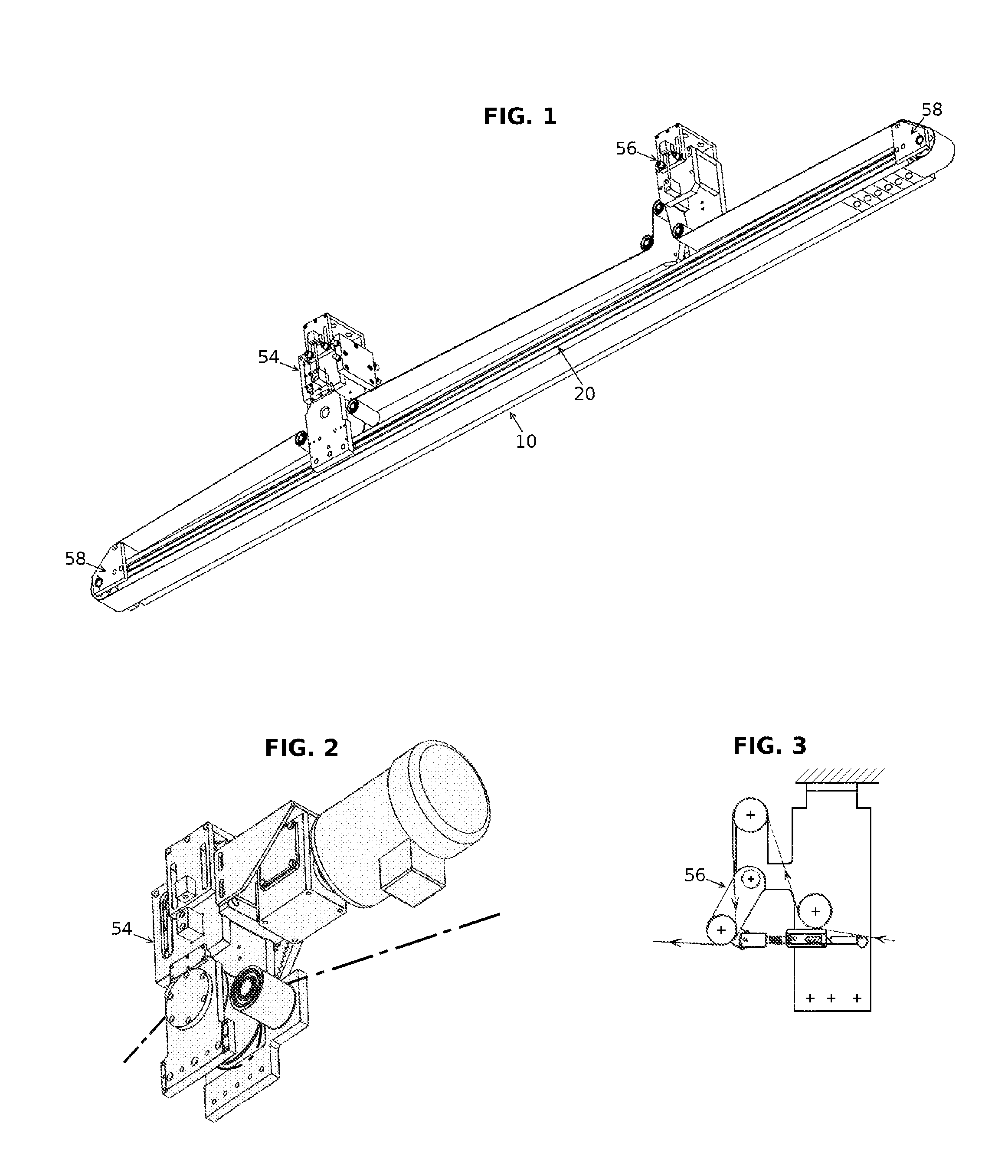 Inverted Vacuum Belt Conveyor System