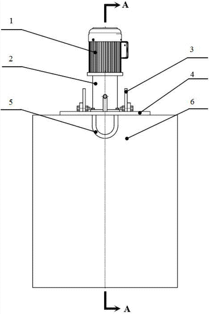 Device and method for efficiently preparing high-quality semi-solid aluminum alloy slurry