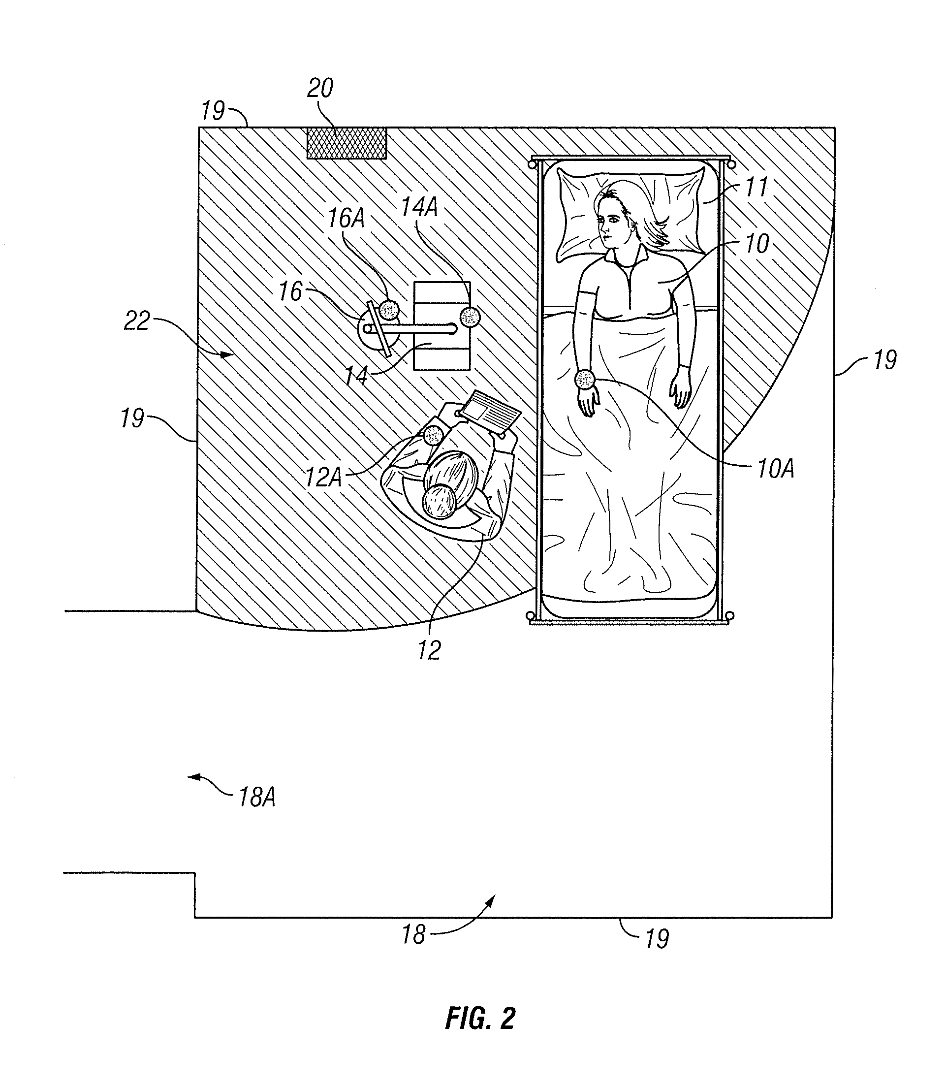 Automatic association of medical elements