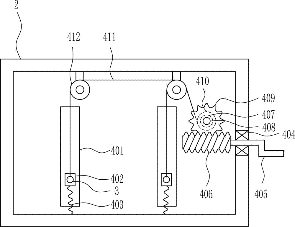 Auxiliary fixing device for planting nursery stocks in gardens