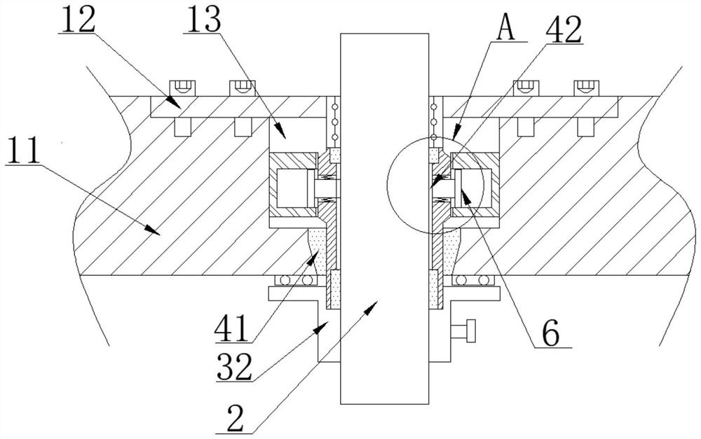 Sealing structure of stirring shaft of reaction kettle