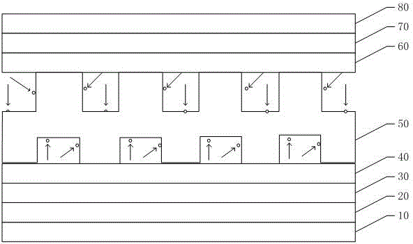 Quantum dot light-emitting diode device and preparation method thereof