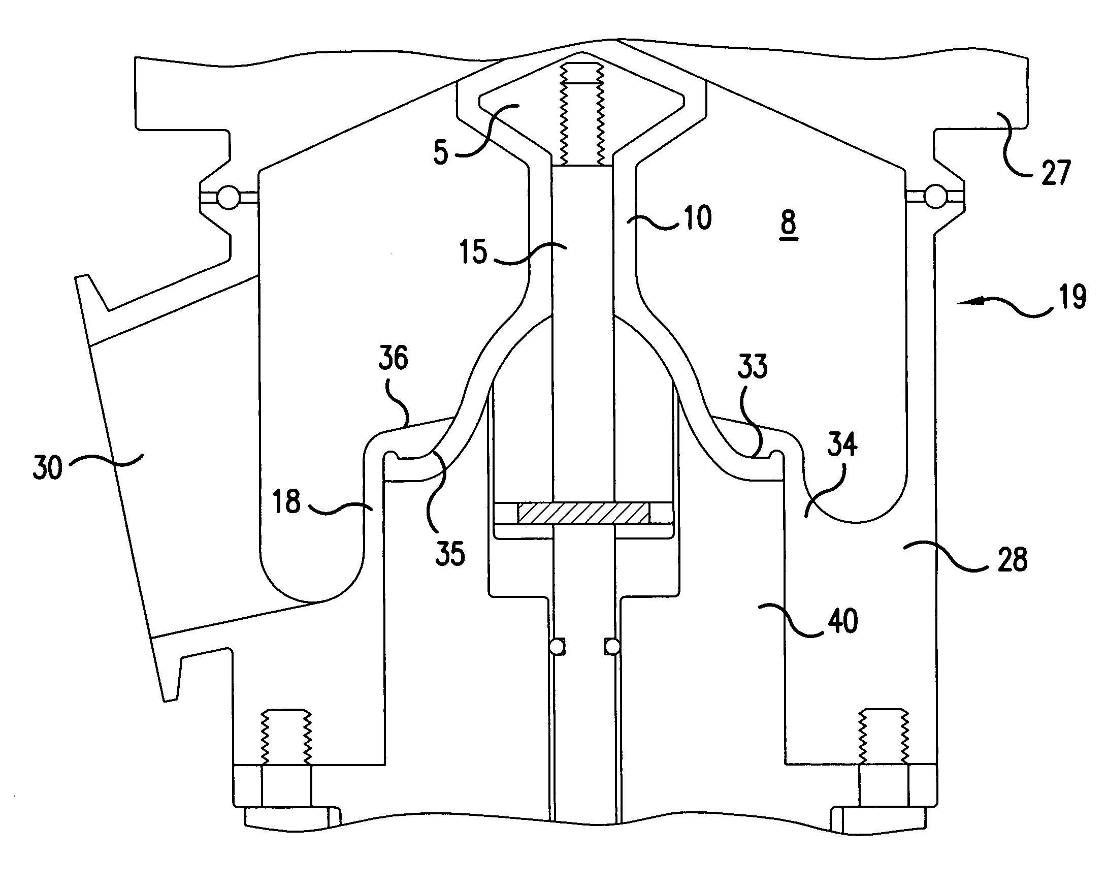 Sanitary drain valve