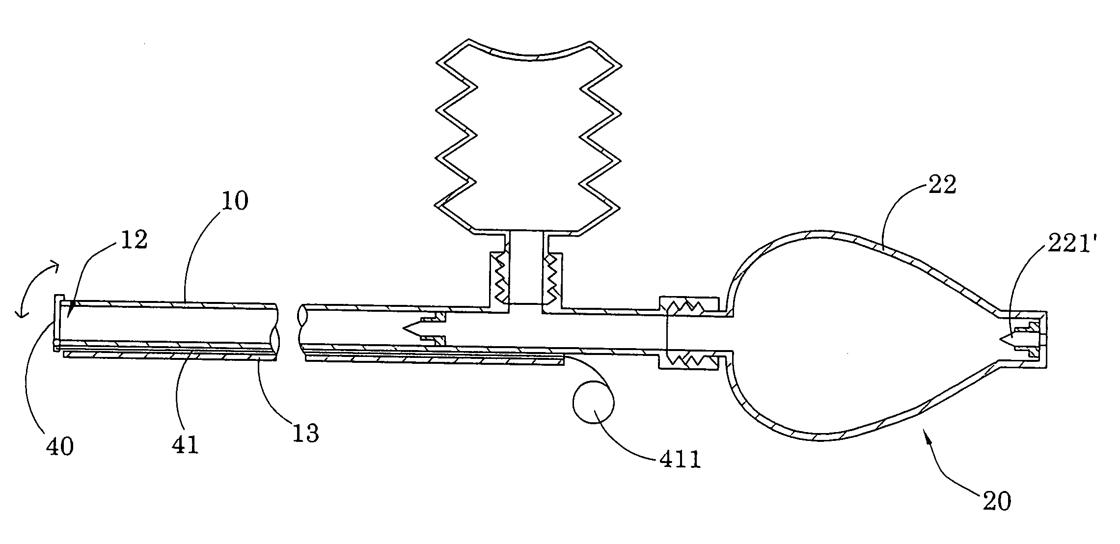 Internal dry powder delivery system and method thereof