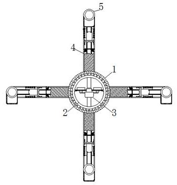 Device for automatically performing high-temperature detection by using self-weight of ceramics