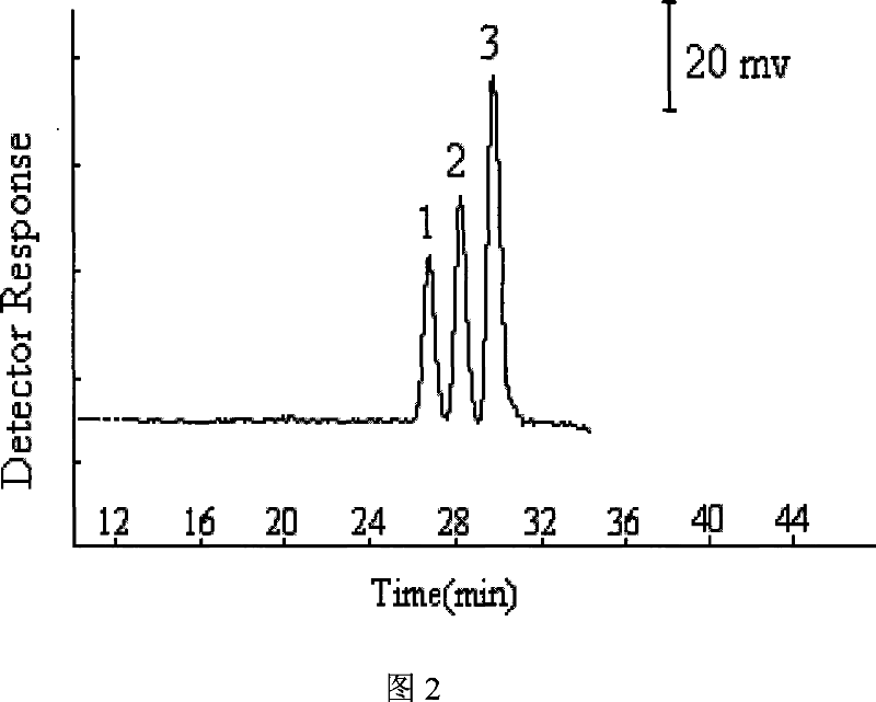 Pressurized capillary electrochromatography electrochemistry detecting method