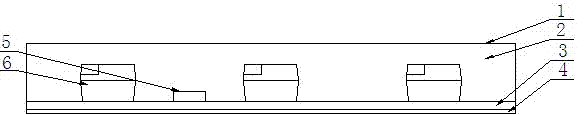 High water-proof high service life LED (light-emitting diode) soft lamp belt and manufacturing method thereof