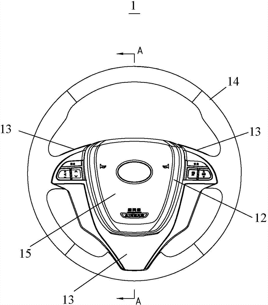 Automobile horn pressing force control device, automobile horn pressing force control method and automobile