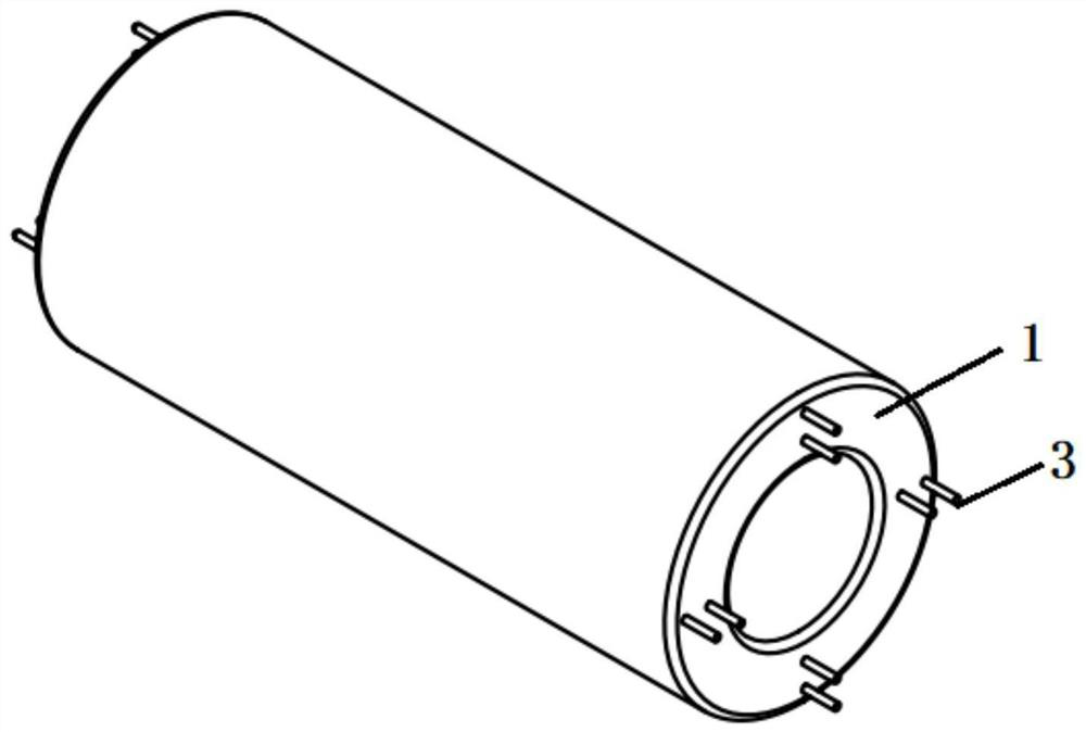 Hollow ultraviolet lamp tube for disinfecting and sterilizing flowing fluid